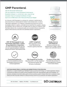 Chitosan GMP Parenteral