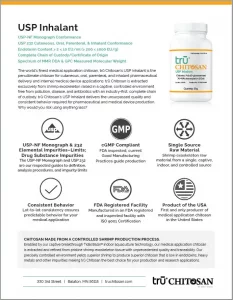 Chitosan USP Inhalant